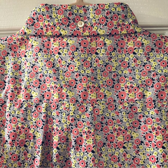 [ 2 FOR $40 ] KENNINGTON LTD PINK & YELLOW FLORAL SHIRT - Picture 5 of 6